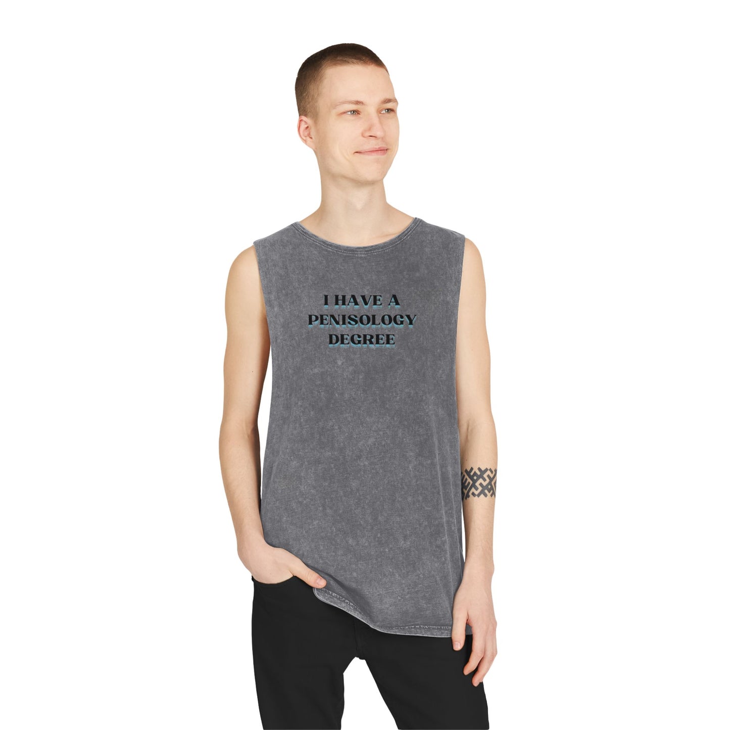 Degree Unisex Stonewash Tank Top