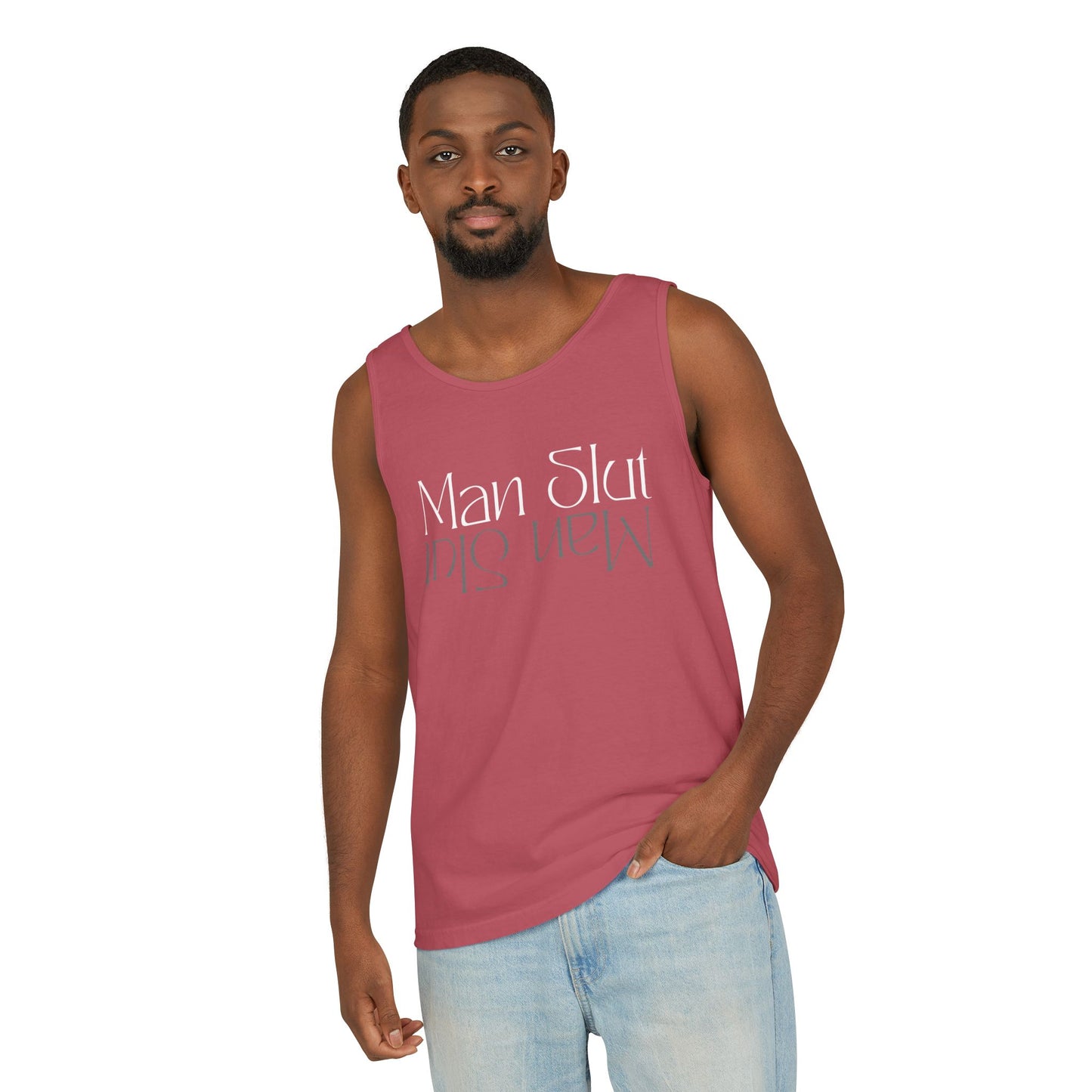 ManSlut 2 Unisex Garment-Dyed Tank Top