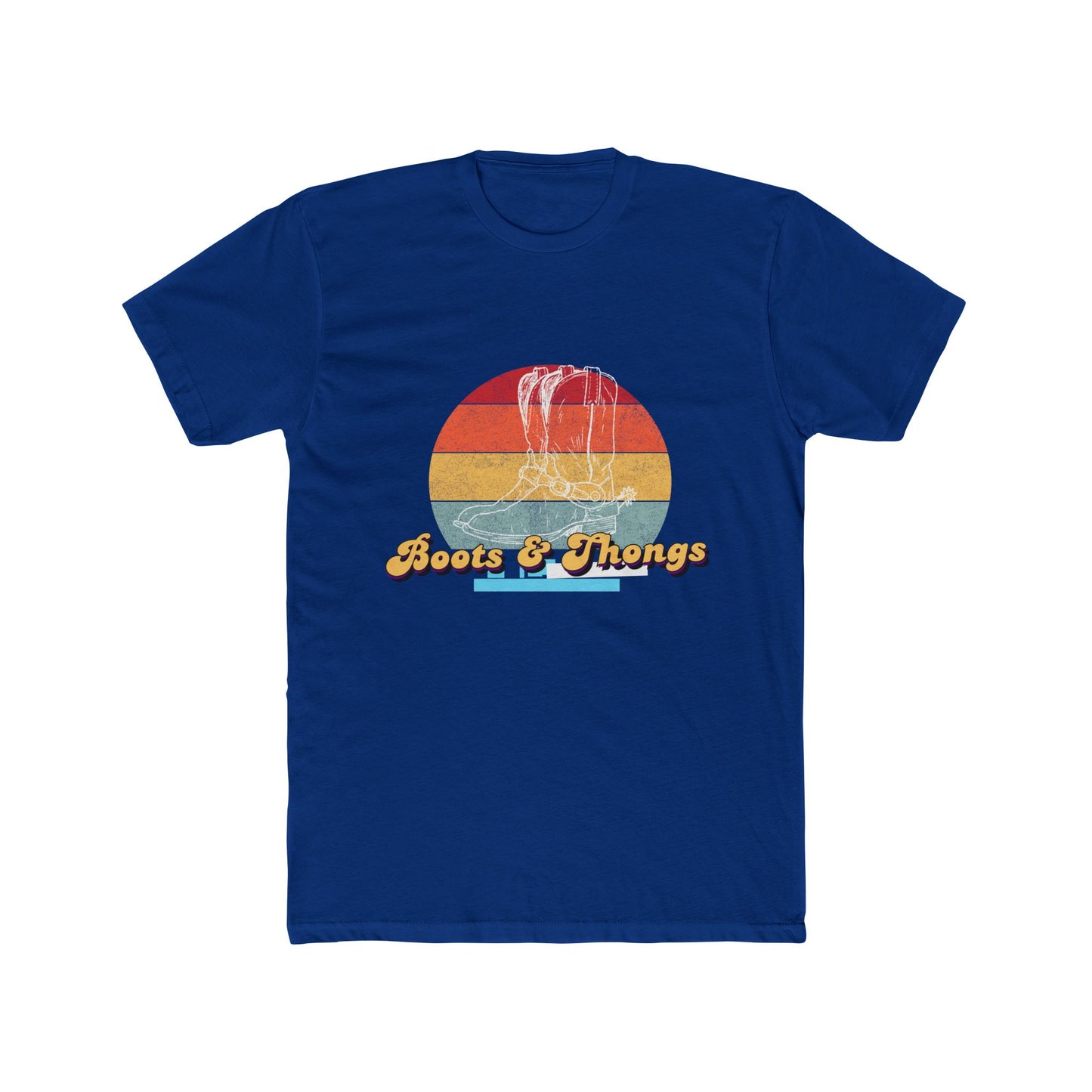Boots and Thongs Unisex Cotton Crew Tee