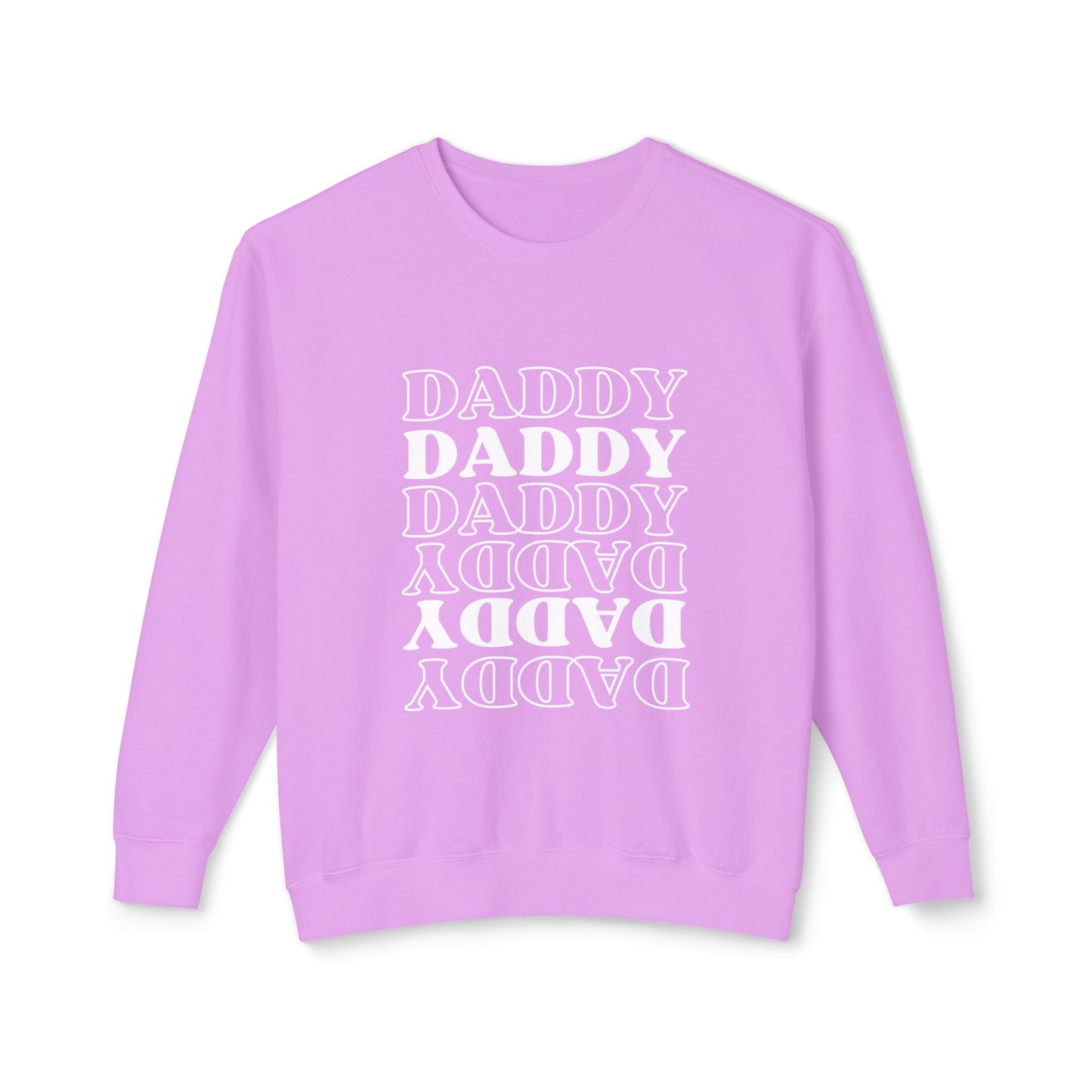 Daddy Unisex Lightweight Crewneck Sweatshirt