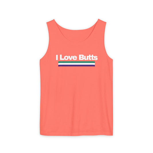 Butts Unisex Garment-Dyed Tank Top