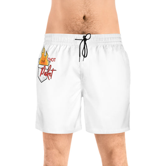 Thot pocket Men's Mid-Length Swim Shorts (AOP)