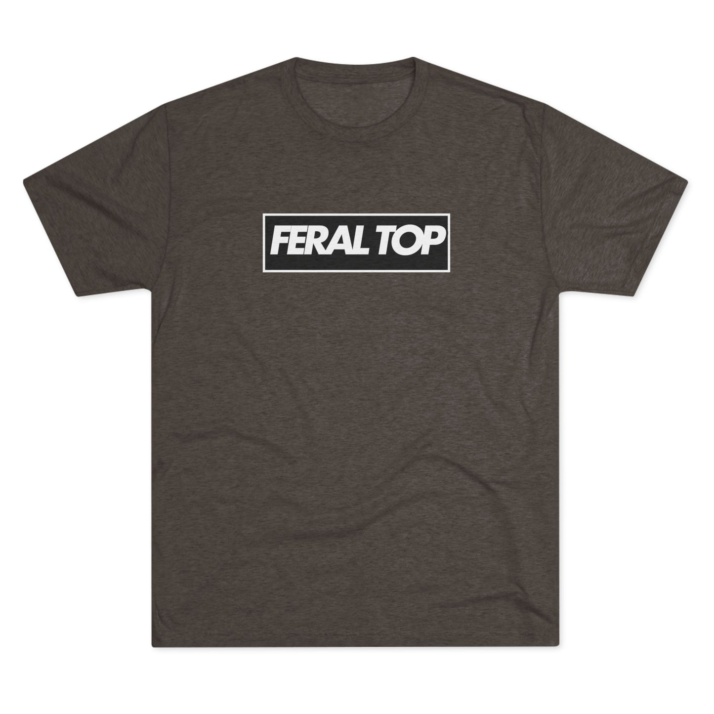 Feral Top Unisex Tri-Blend Crew Tee
