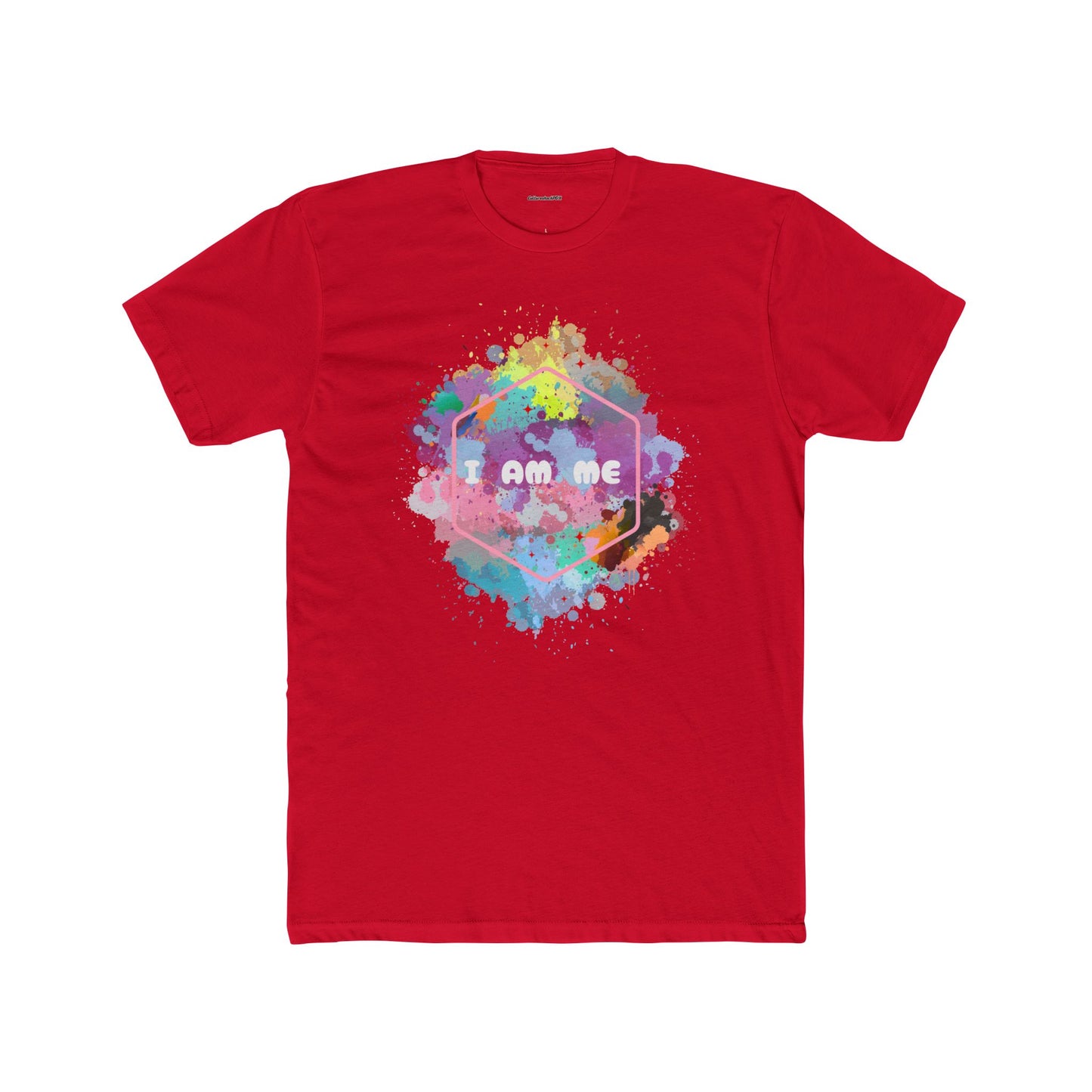 I Am  Me Unisex Cotton Crew Tee