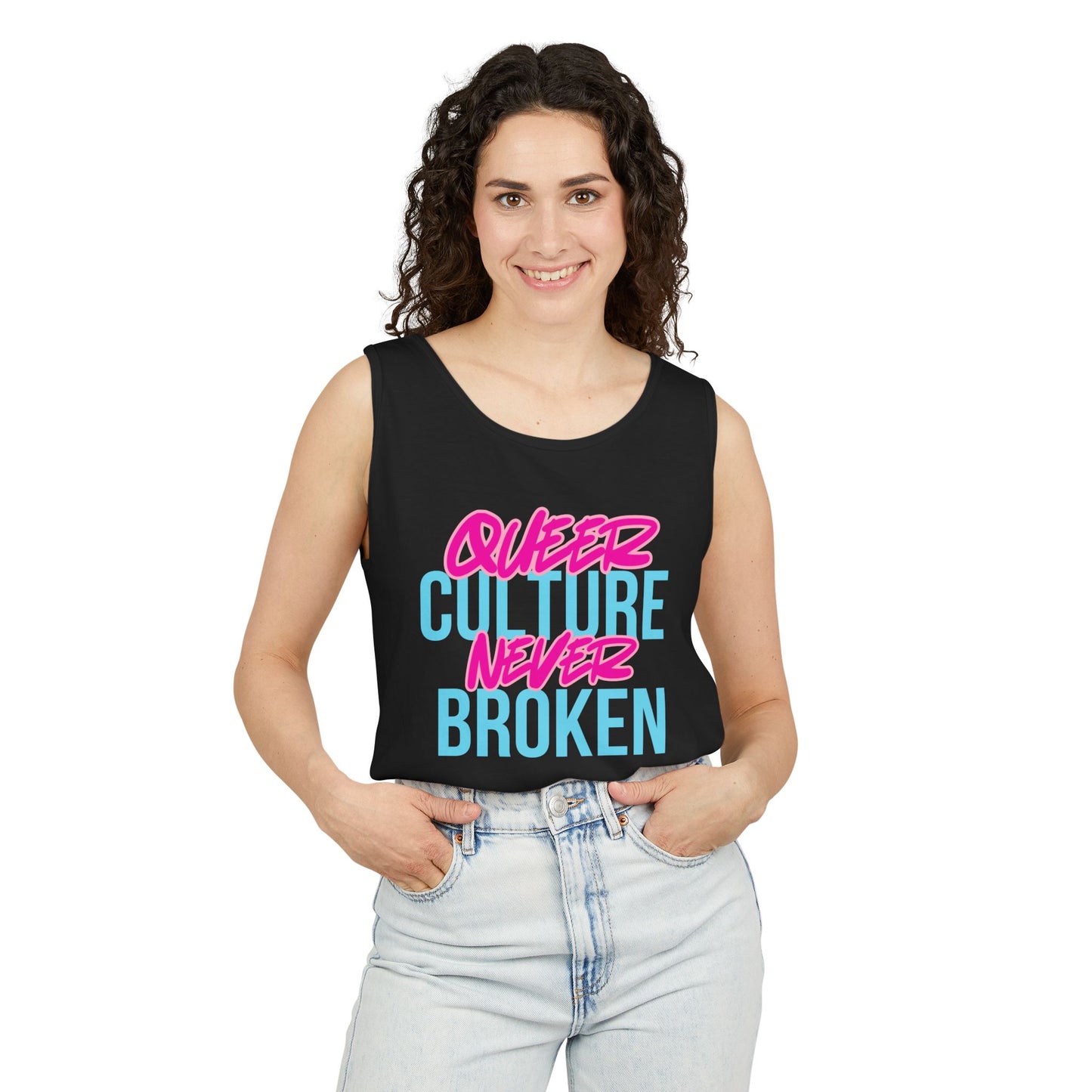 Queer Culture Unisex Garment-Dyed Tank Top
