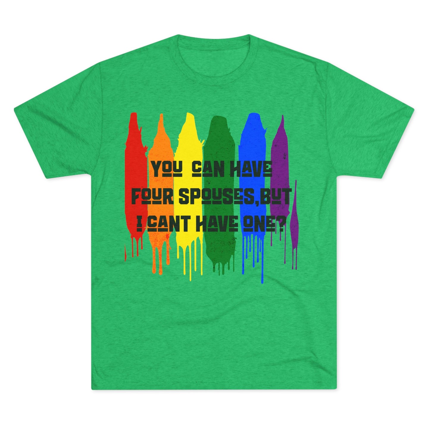 Marriage Equality #1  Unisex Tri-Blend Crew Tee