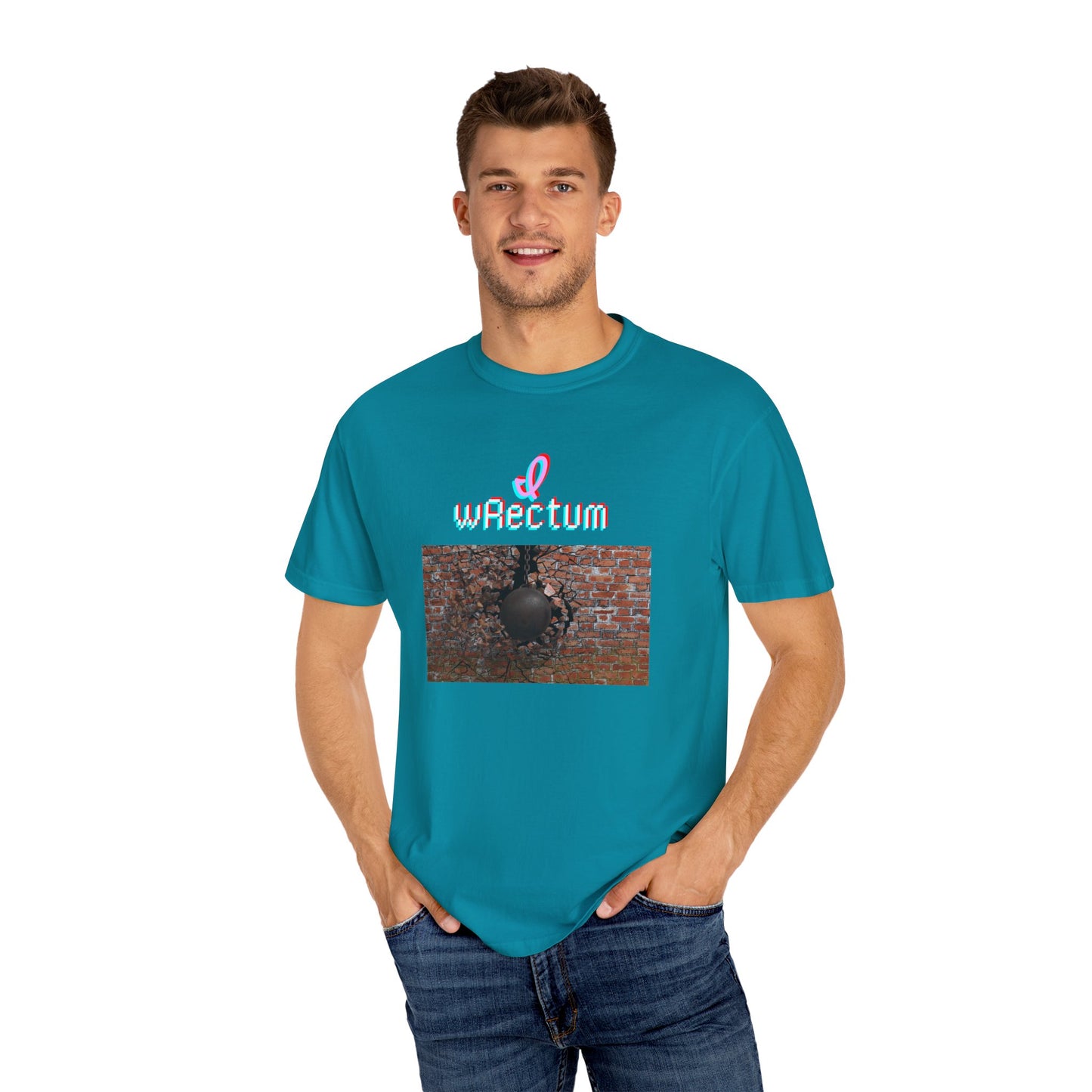 I Wrectum Unisex Garment-Dyed T-shirt