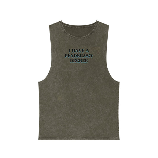 Degree Unisex Stonewash Tank Top