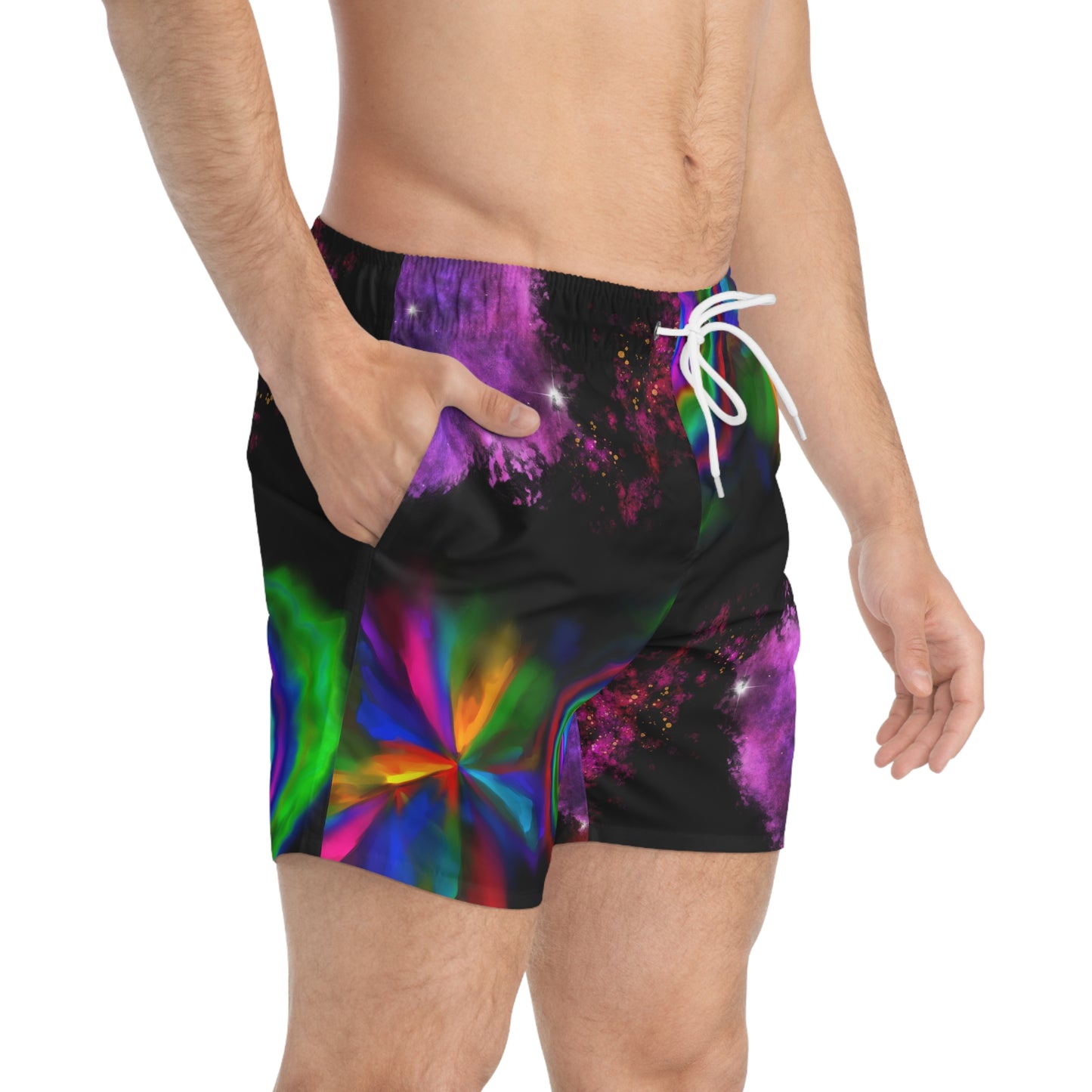 Galaxy Swim Trunks (AOP)