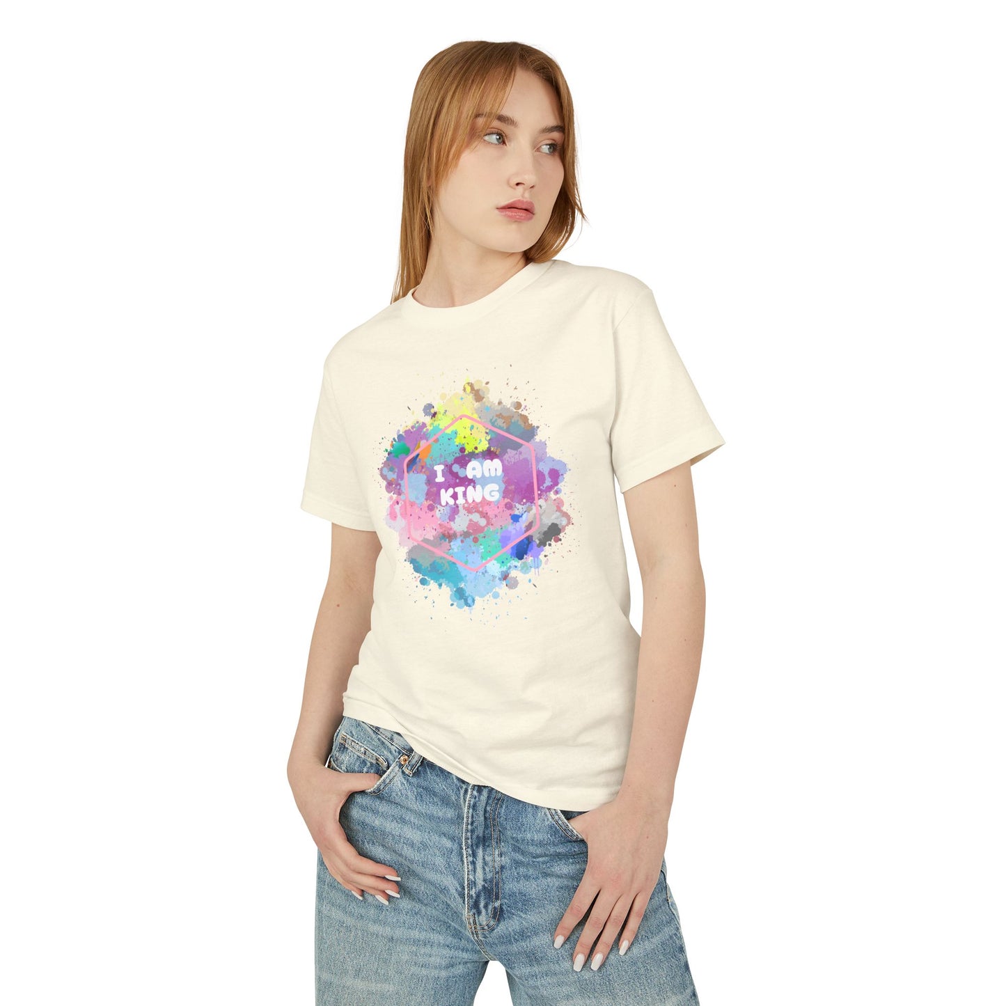 I Am King Unisex Garment-Dyed Heavyweight Cotton Tee