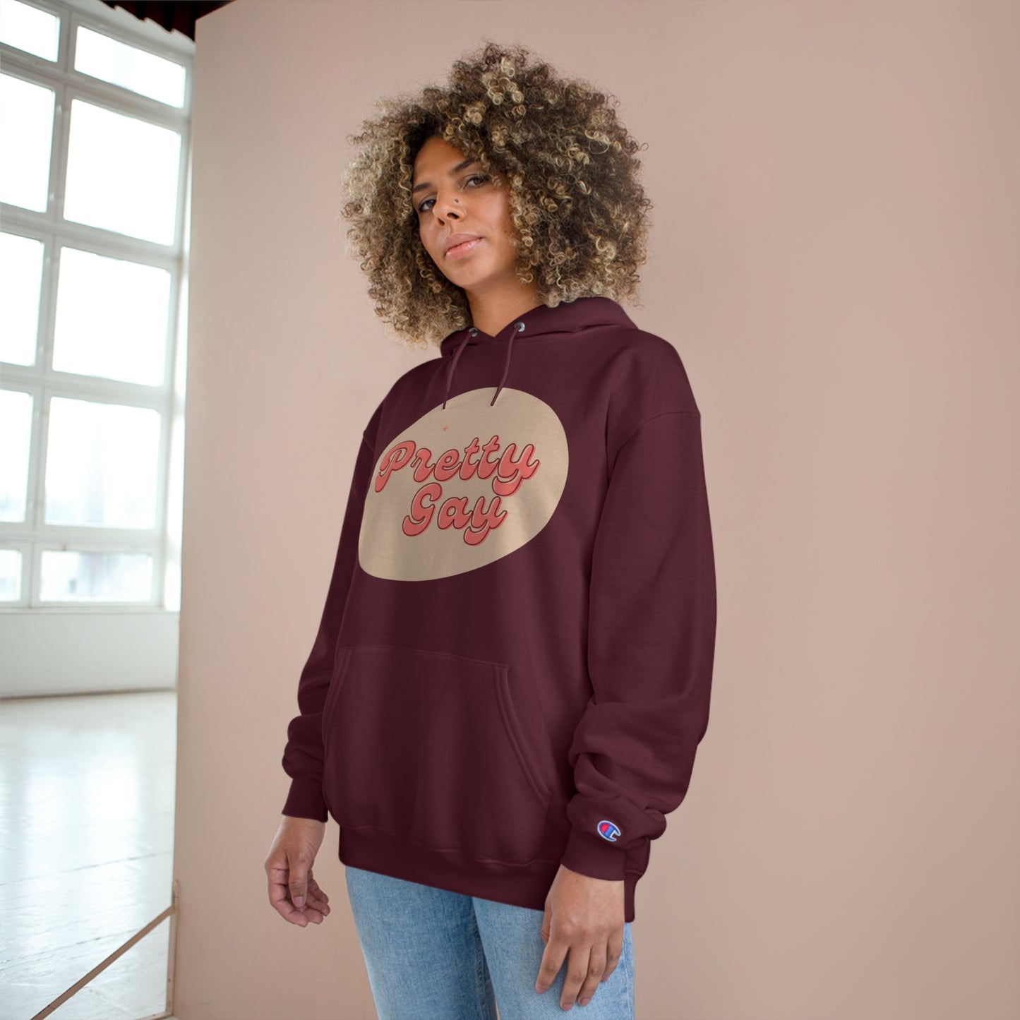Pretty Gay Champion Hoodie