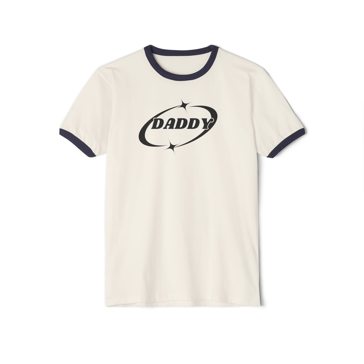 Daddy*Unisex Cotton Ringer T-Shirt