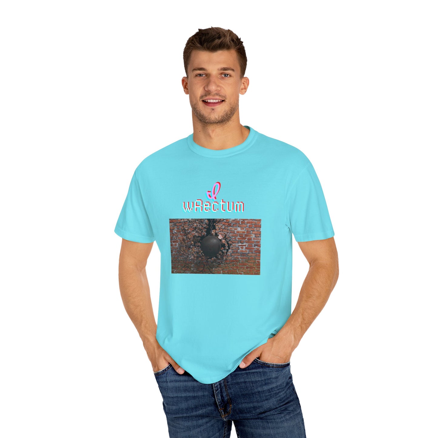 I Wrectum Unisex Garment-Dyed T-shirt