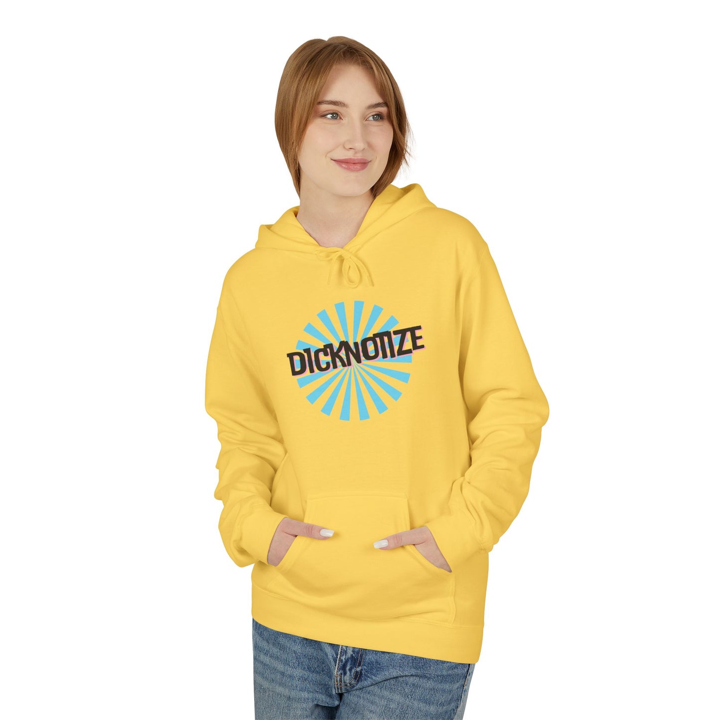 Dicknotize Unisex Midweight Softstyle Fleece Hoodie