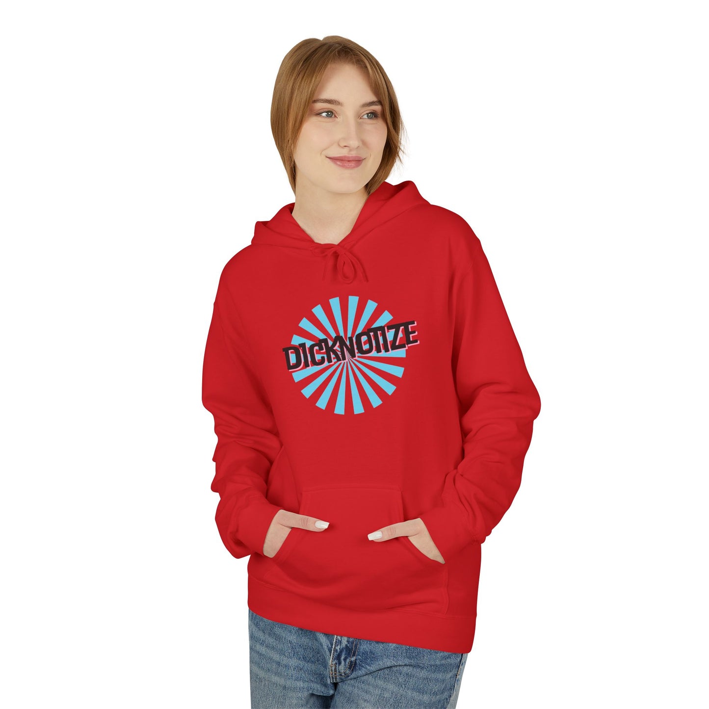 Dicknotize Unisex Midweight Softstyle Fleece Hoodie
