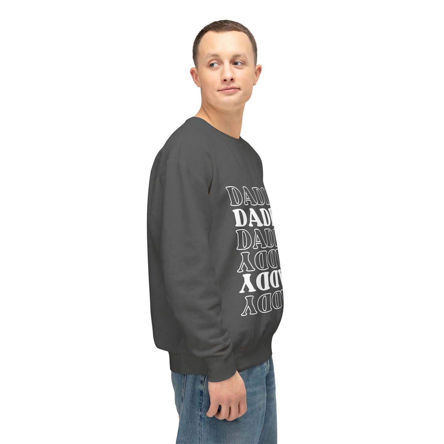 Daddy Unisex Lightweight Crewneck Sweatshirt