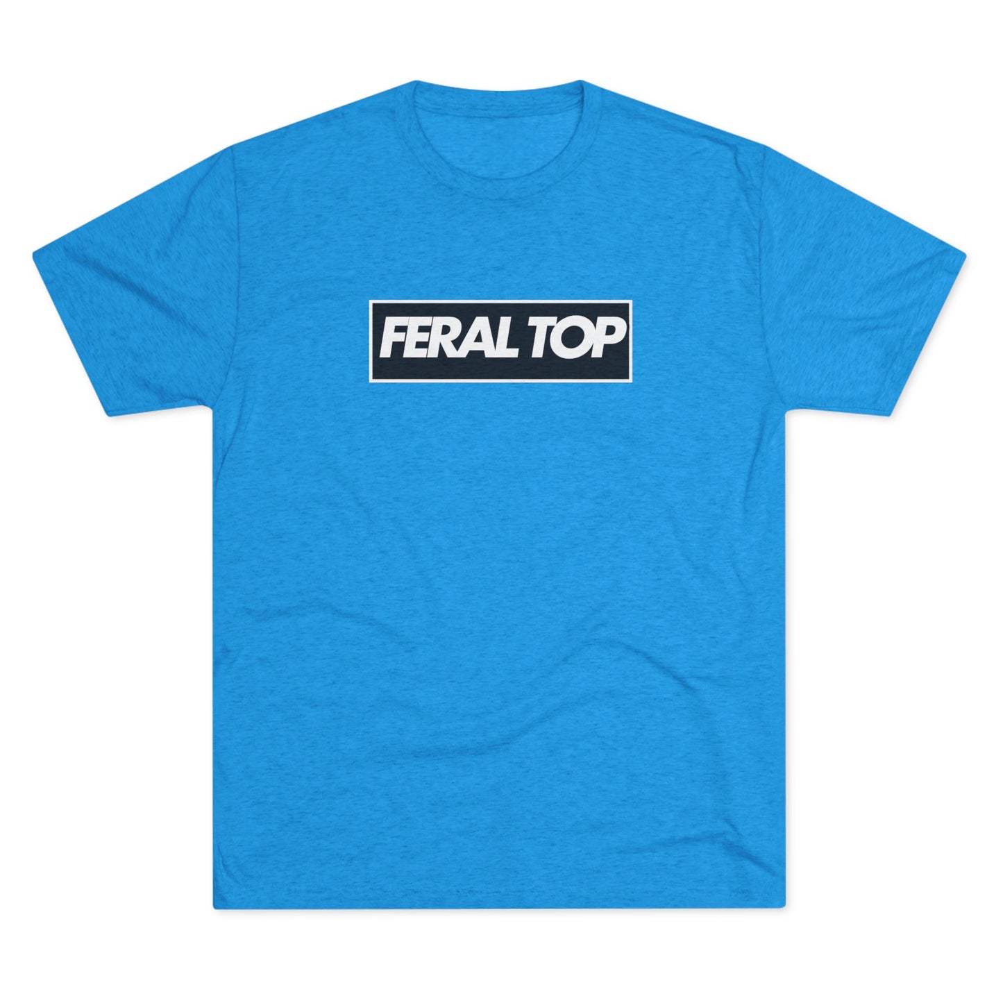 Feral Top Unisex Tri-Blend Crew Tee