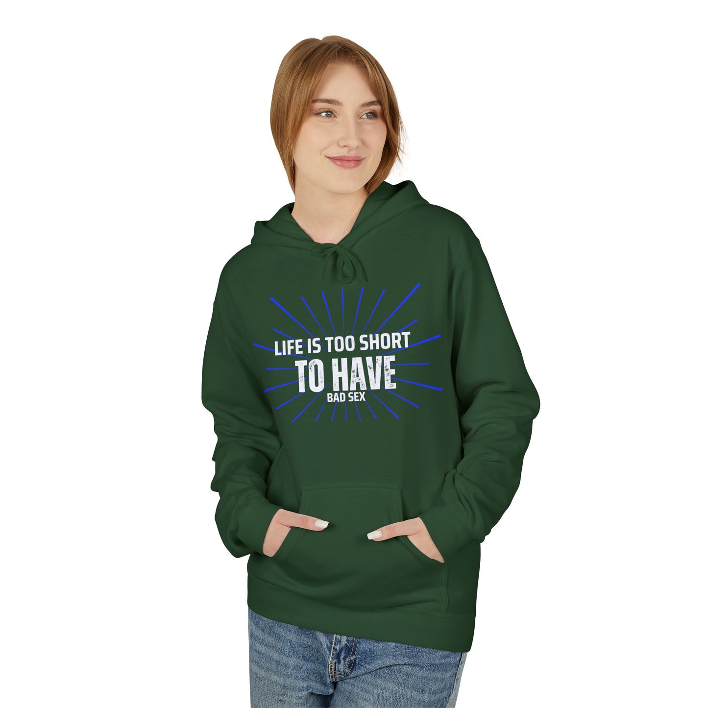 Life too Short Unisex Midweight Softstyle Fleece Hoodie