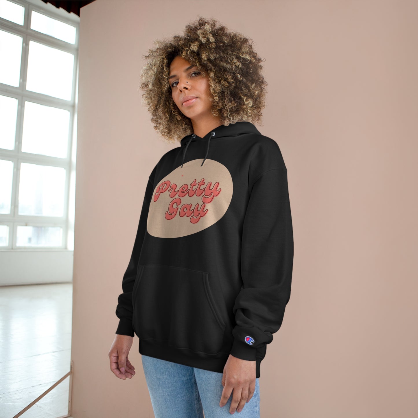 Pretty Gay Champion Hoodie