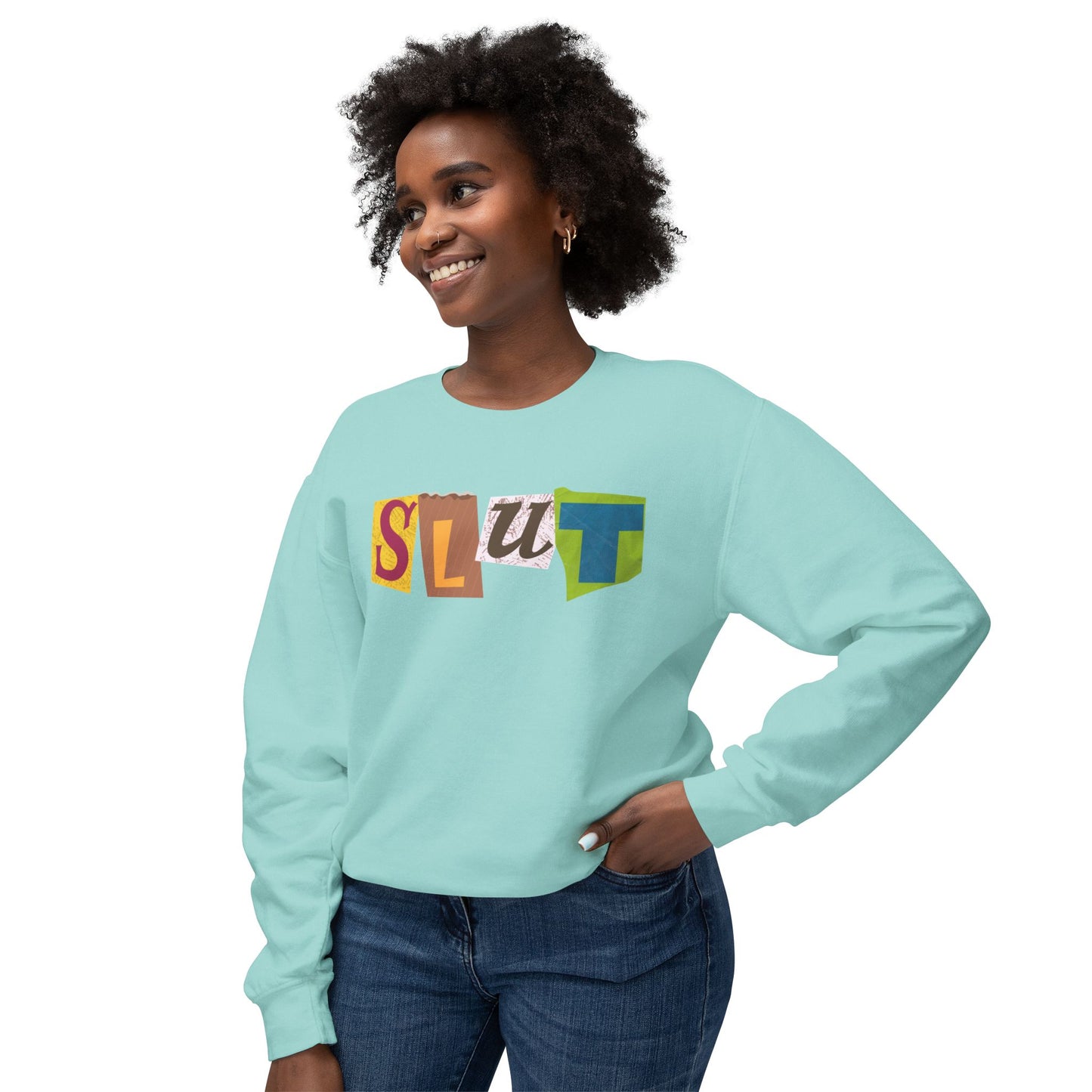 S>LUT Unisex Lightweight Crewneck Sweatshirt