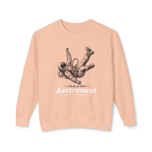 The Asstronaut #1 Unisex Lightweight Crewneck Sweatshirt