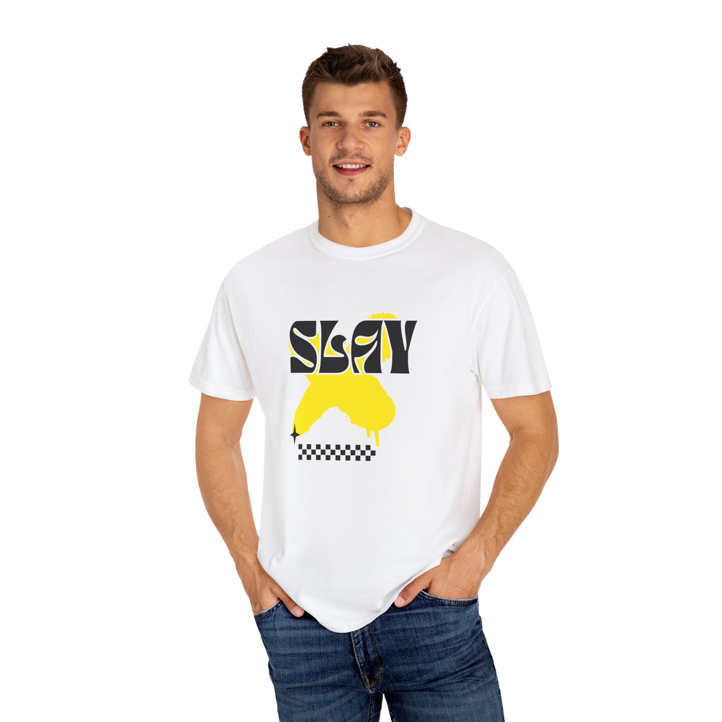 Slay Unisex Garment-Dyed T-shirt