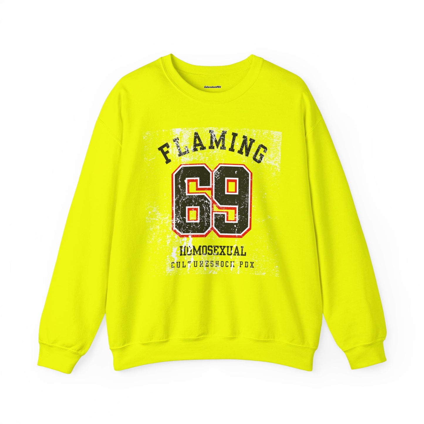 Flaming Unisex Heavy Blend™ Crewneck Sweatshirt