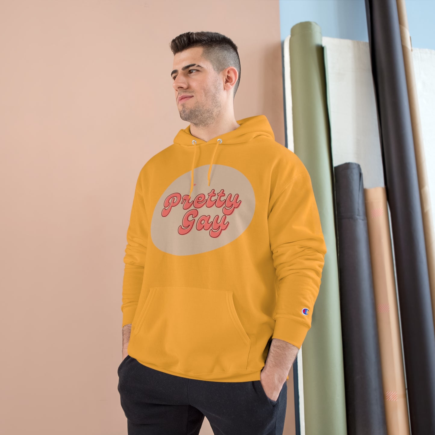 Pretty Gay Champion Hoodie