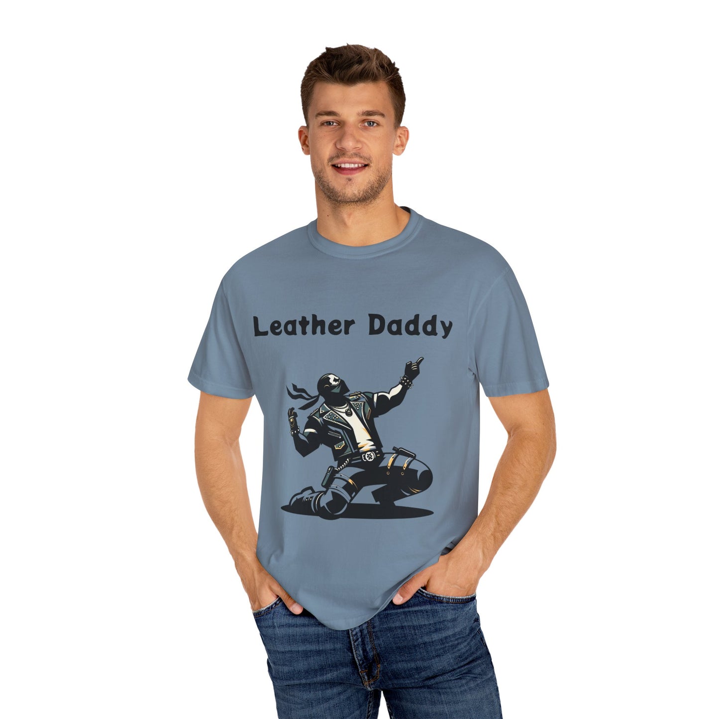 Leather Daddy Unisex Garment-Dyed T-shirt