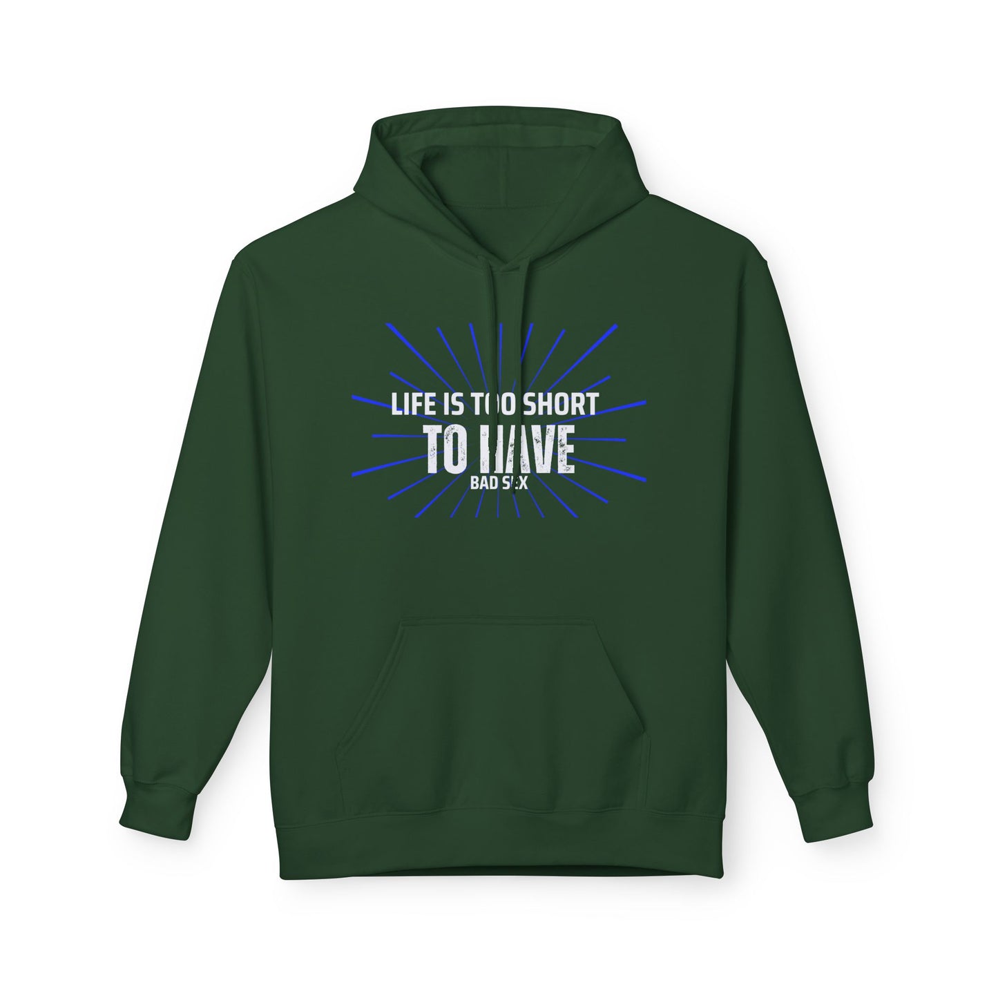 Life too Short Unisex Midweight Softstyle Fleece Hoodie