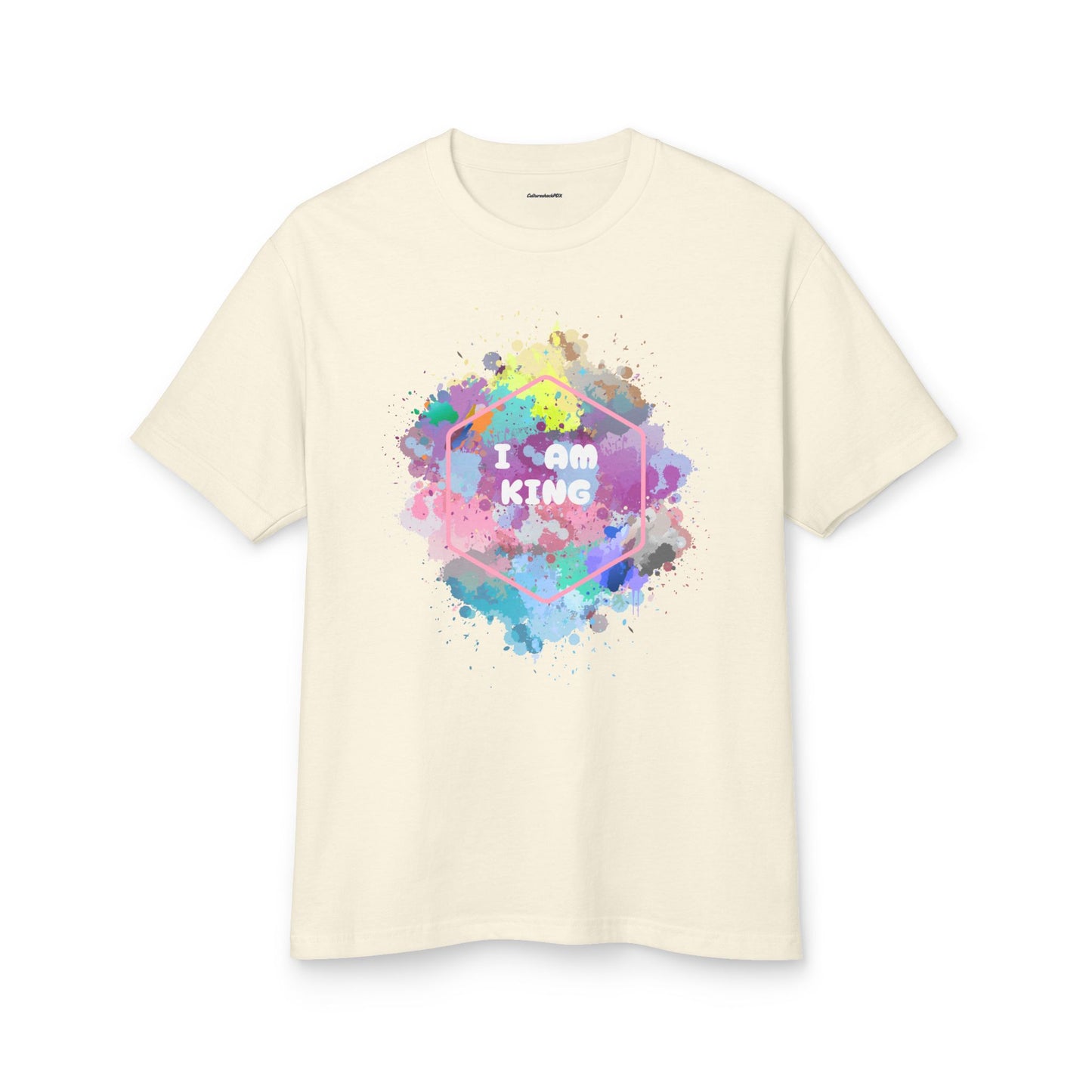 I Am King Unisex Garment-Dyed Heavyweight Cotton Tee