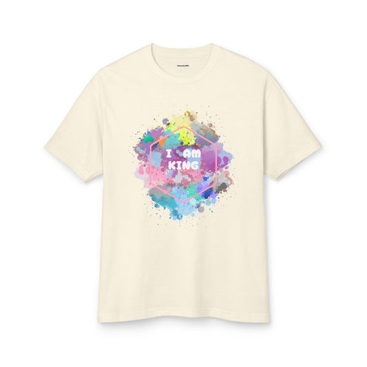 I Am King Unisex Garment-Dyed Heavyweight Cotton Tee