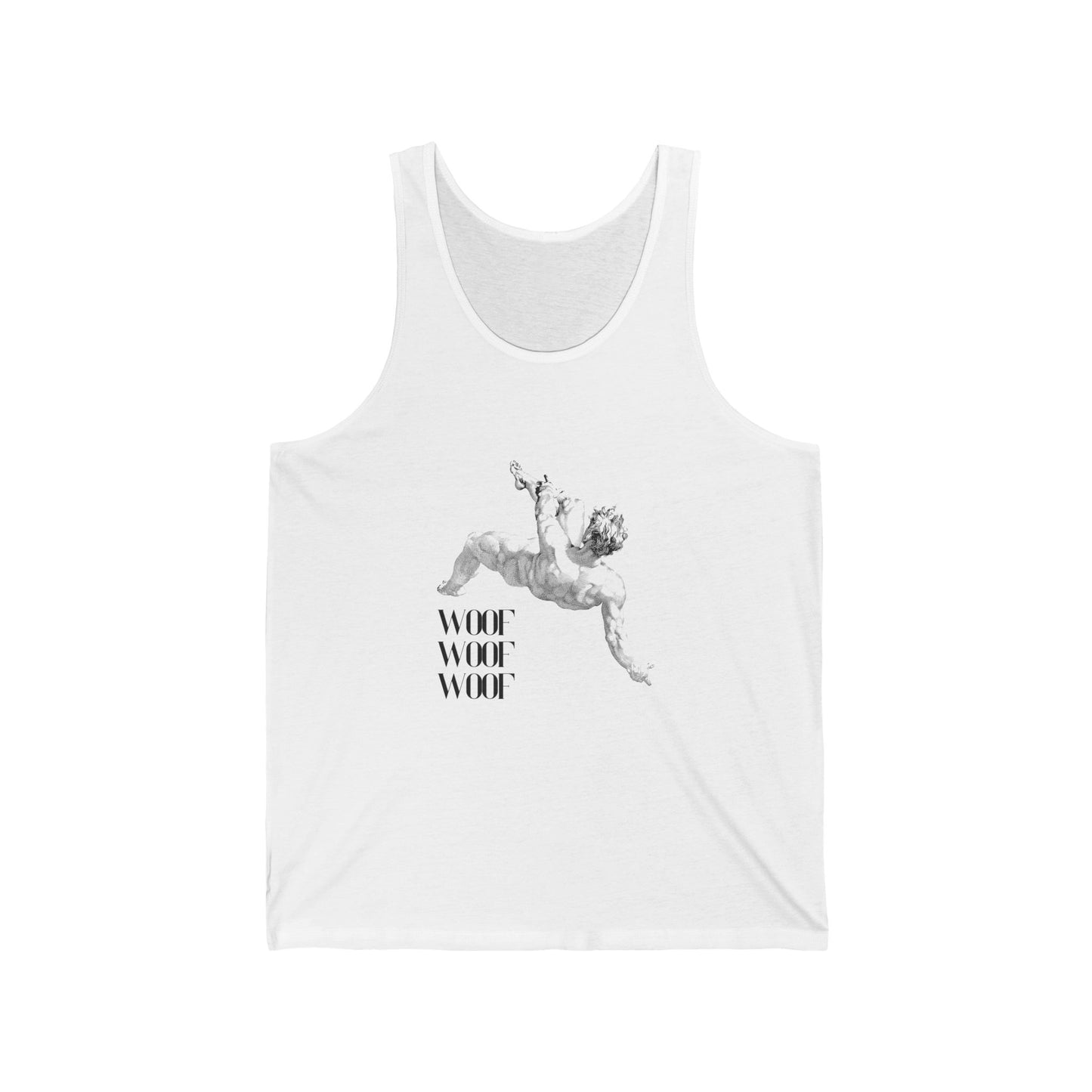 Woof * 3 Unisex Jersey Tank