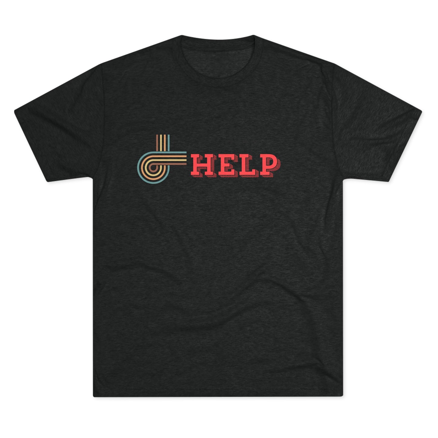 Hugs Help Unisex Tri-Blend Crew Tee