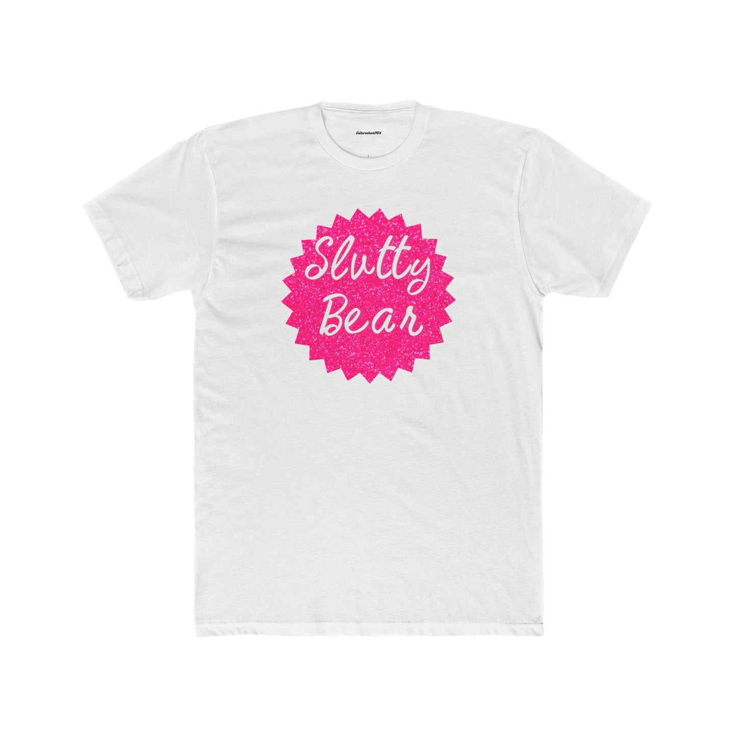Slutty Bear Unisex Cotton Crew Tee