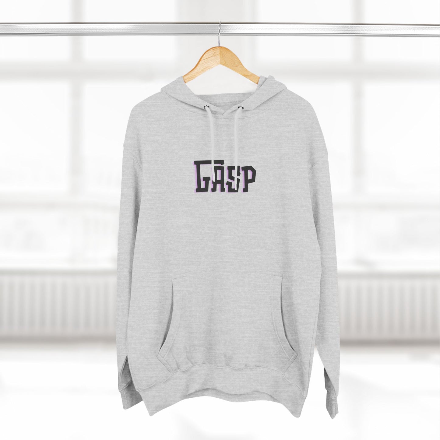 Gasp Three-Panel Fleece Hoodie