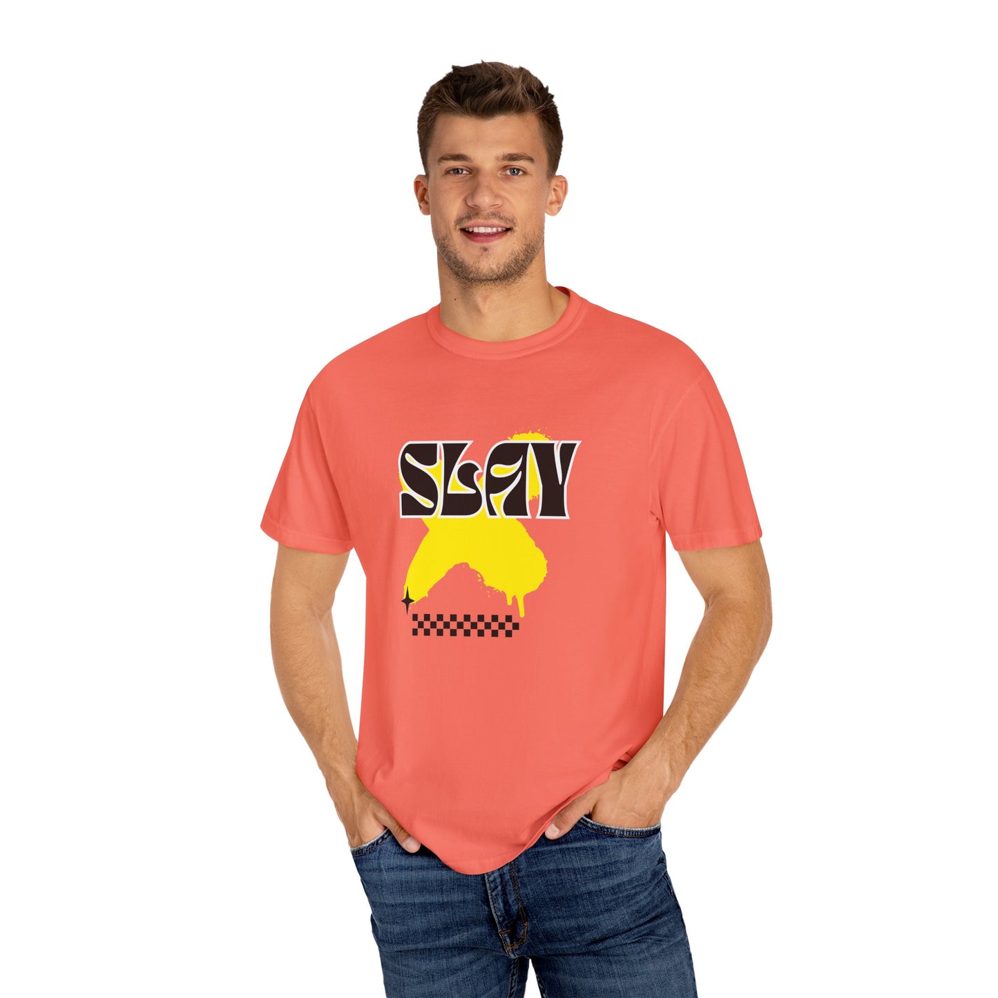 Slay Unisex Garment-Dyed T-shirt