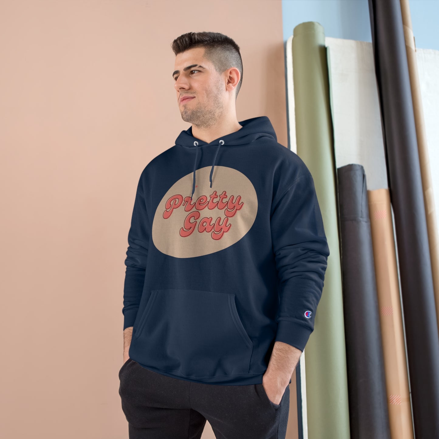Pretty Gay Champion Hoodie