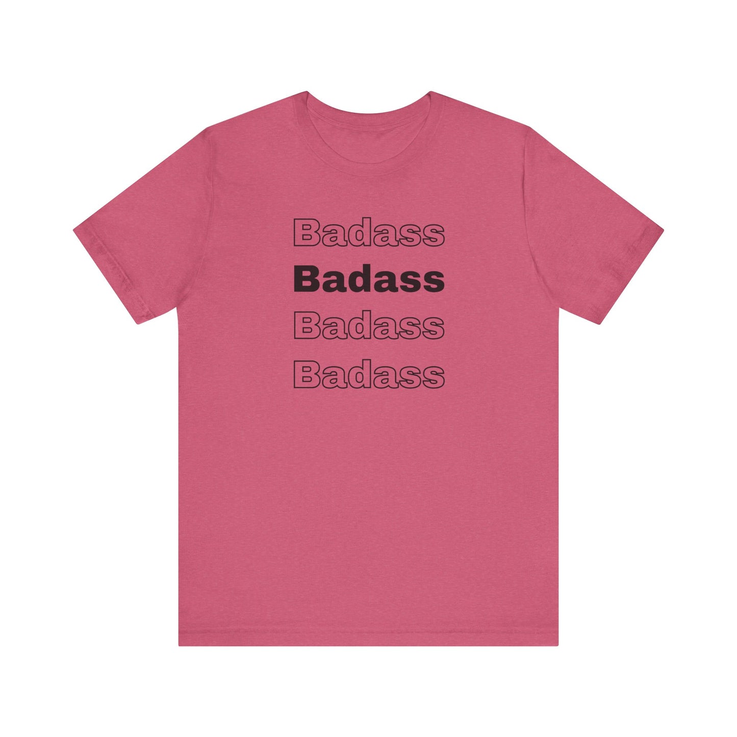 Badass Unisex Jersey Short Sleeve Tee