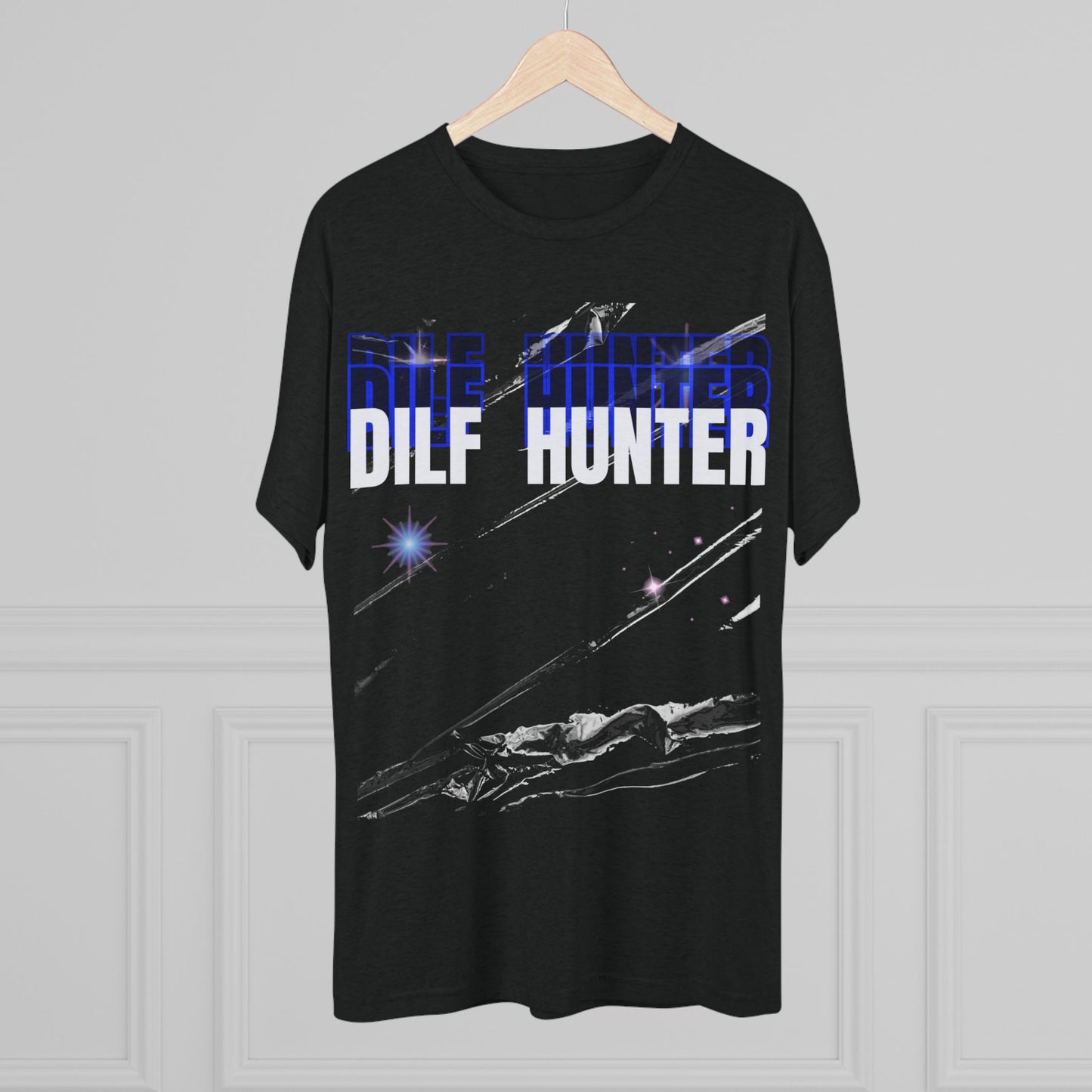 Dilf Hunter Unisex Tri-Blend Crew Tee