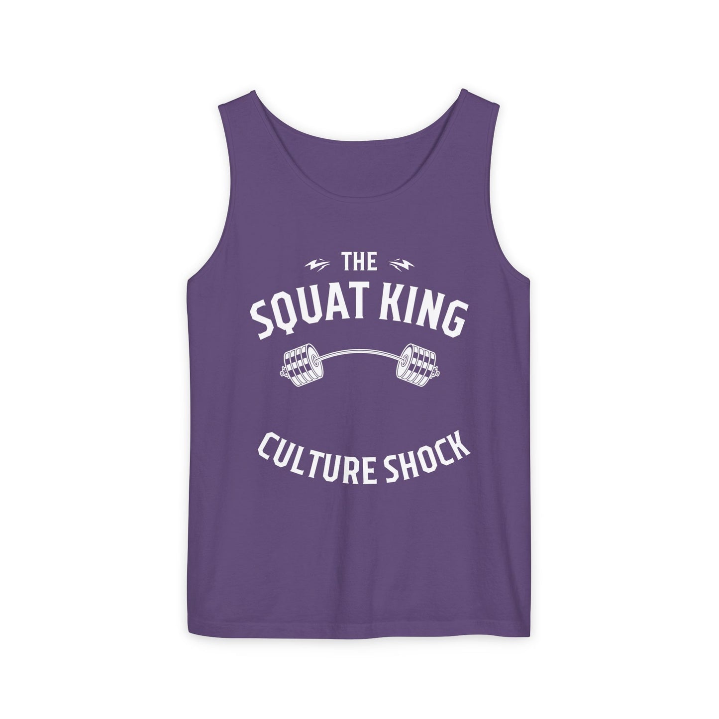 Squat King Unisex Garment-Dyed Tank Top