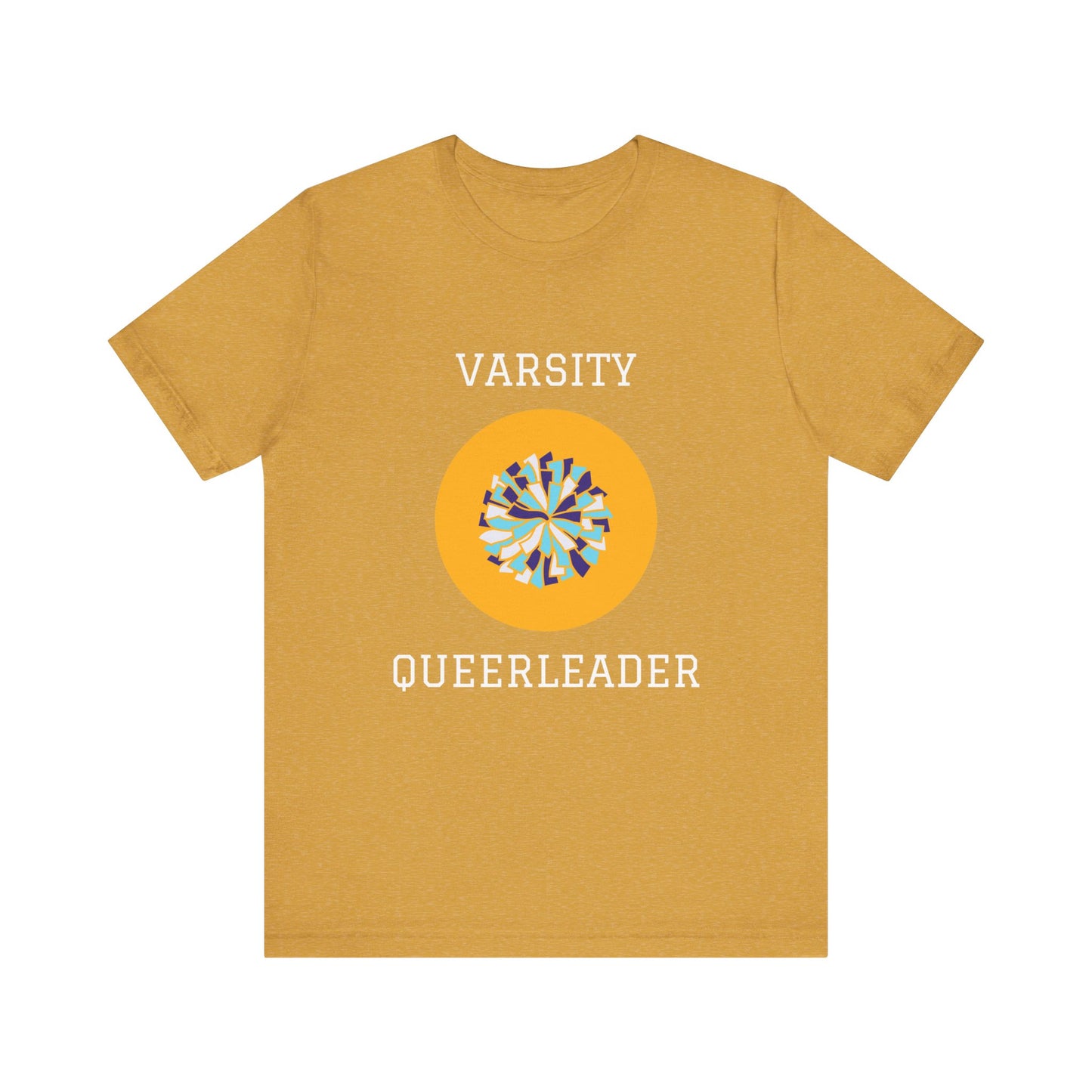 Varsity Queerleader #1Unisex Jersey Short Sleeve Tee