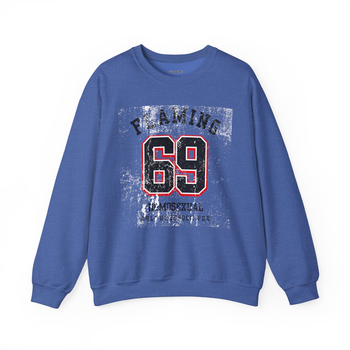 Flaming Unisex Heavy Blend™ Crewneck Sweatshirt