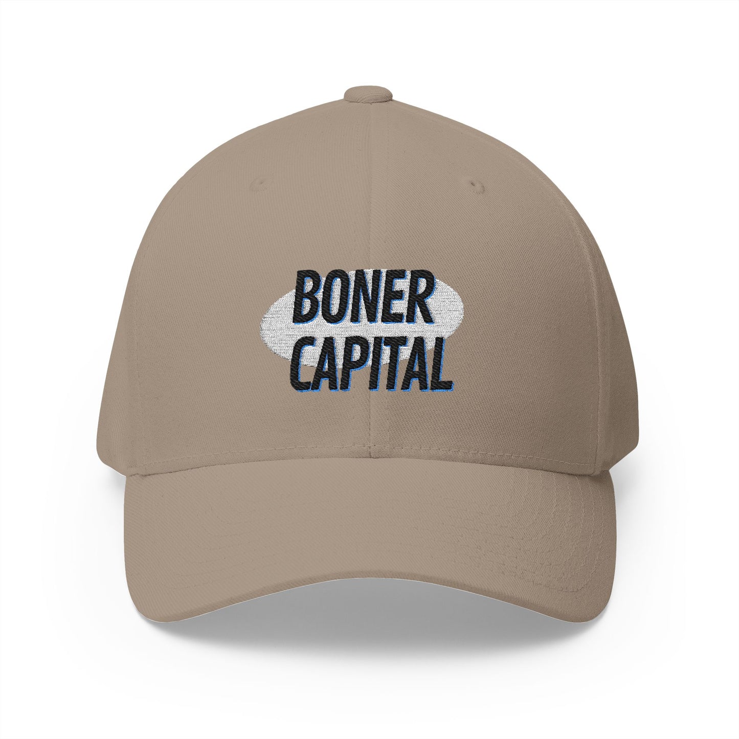 Boner Capital Closed-Back Structured Cap (Embroidery)