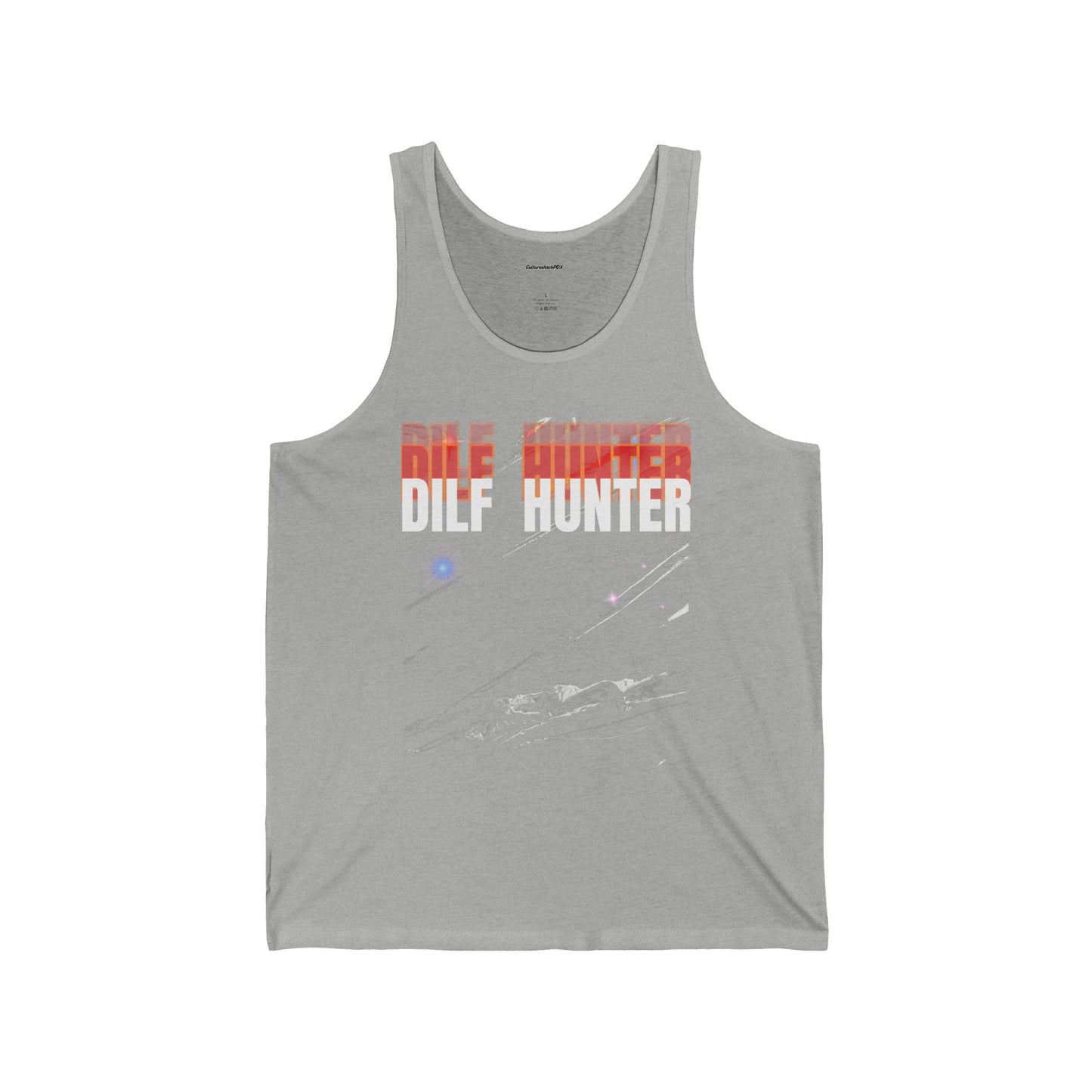 Dilf Hunter Unisex Jersey Tank