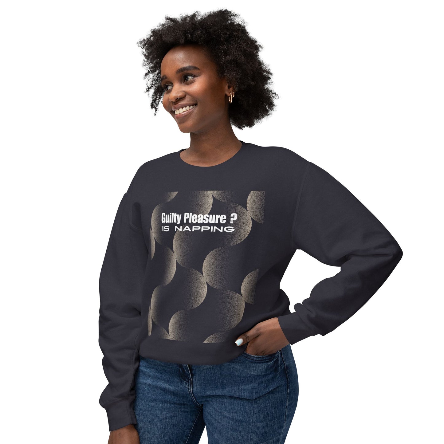 Guilty pleasure Unisex Lightweight Crewneck Sweatshirt