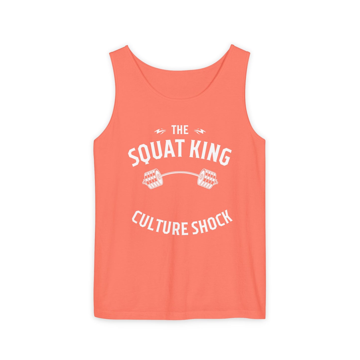 Squat King Unisex Garment-Dyed Tank Top