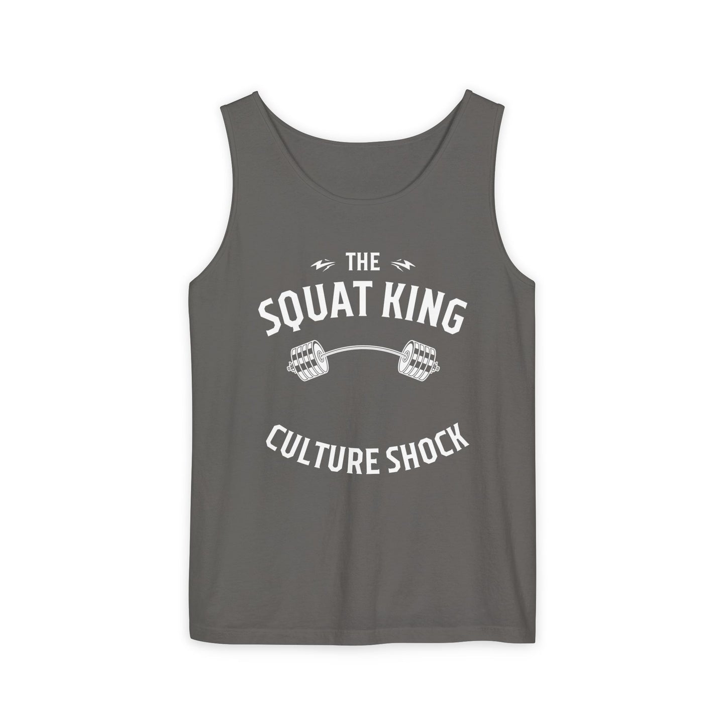 Squat King Unisex Garment-Dyed Tank Top