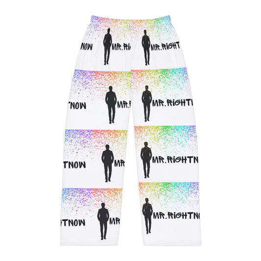 Mr. Rightnow  Rainbow Men's Pajama Pants (AOP)