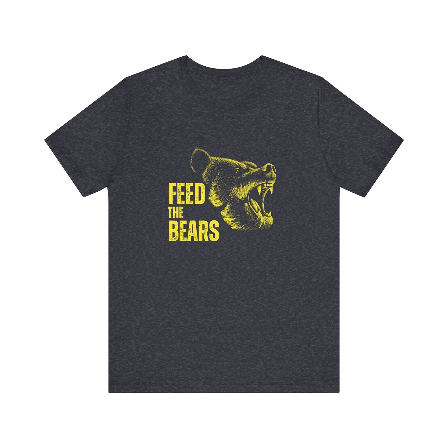 Feed The Bears Unisex Jersey Short Sleeve Tee
